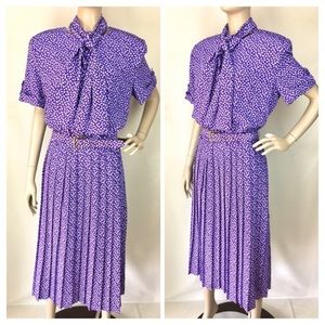 VTG Floral Midi Dress